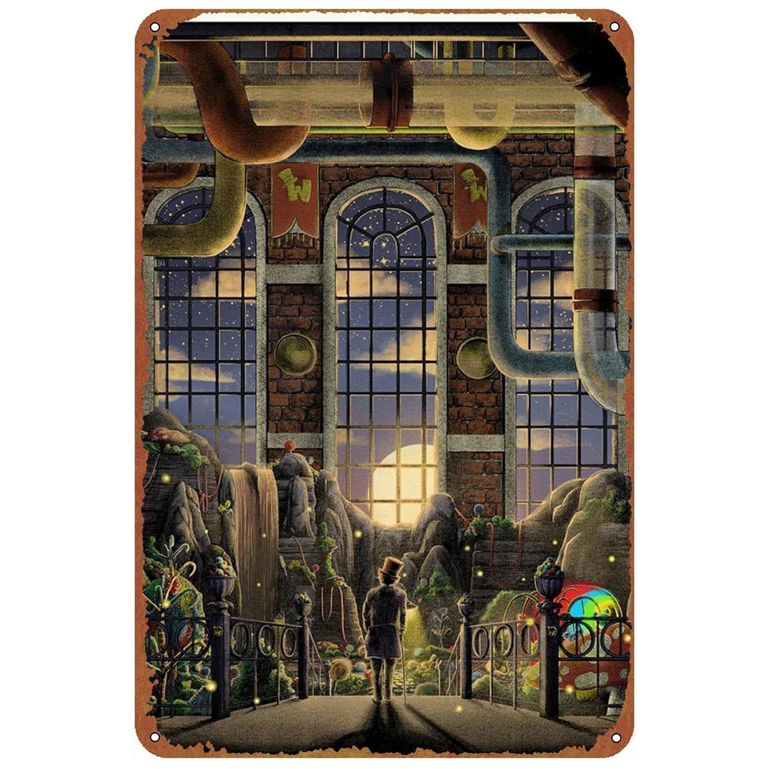 Vintage Game Movie Metal Tin Signs Plaque Plate Retro Wall Art Posters for Man Cave Bar Pub Clubs Cafe Iron Painting Decoration - Grand Goldman