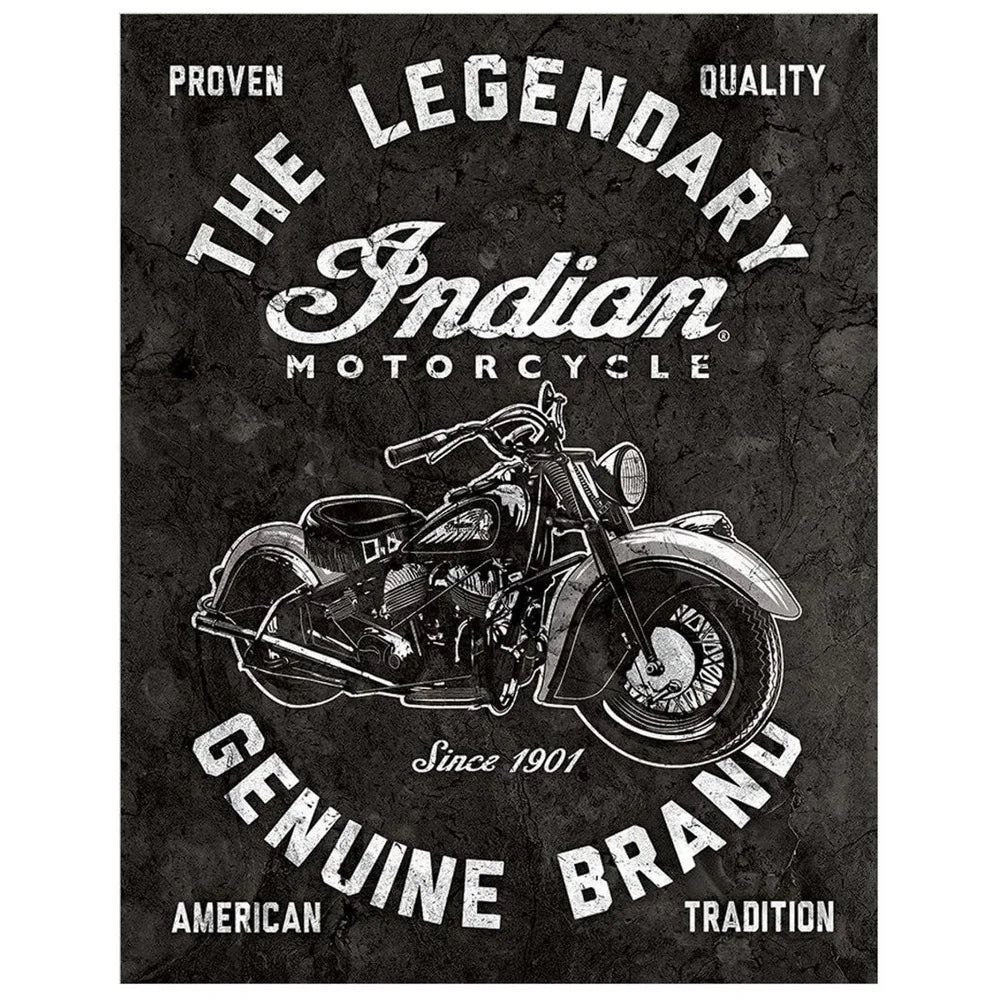 Vintage Gold Star Motorcycle Indian Metal Tin Signs Poster Plate Wall Decor for Home Bars Garage Cafe Clubs Retro Posters Plaque - Grand Goldman