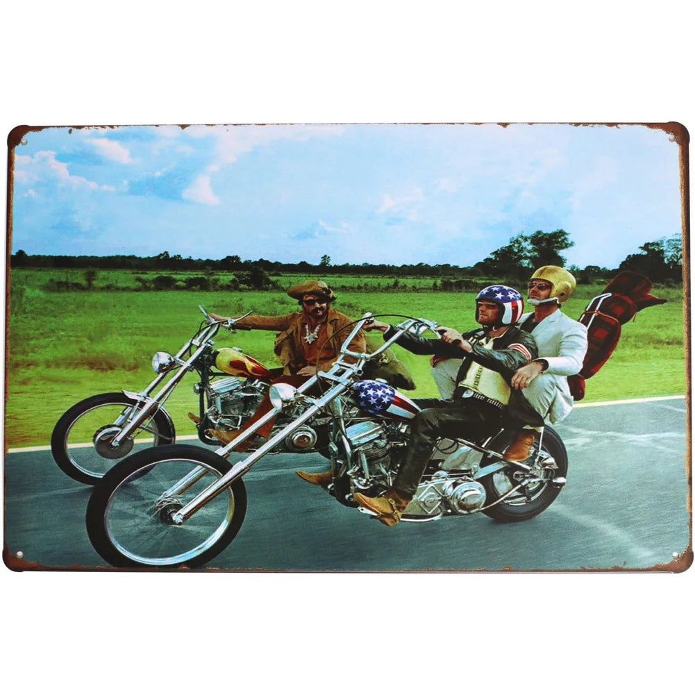 Vintage Gold Star Motorcycle Indian Metal Tin Signs Poster Plate Wall Decor for Home Bars Garage Cafe Clubs Retro Posters Plaque - Grand Goldman