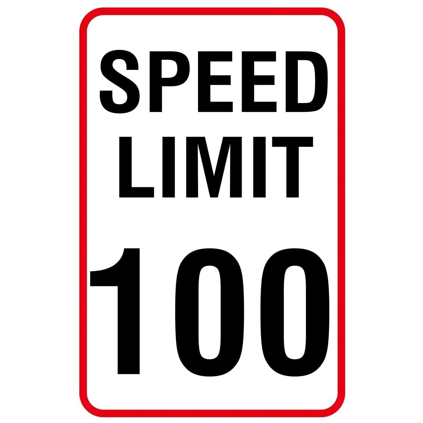 Vintage No Speed Limited Metal Tin Signs Posters Plate Wall Decor for Home Bars Garage Cafe Clubs Pubs Retro Posters Plaque - Grand Goldman