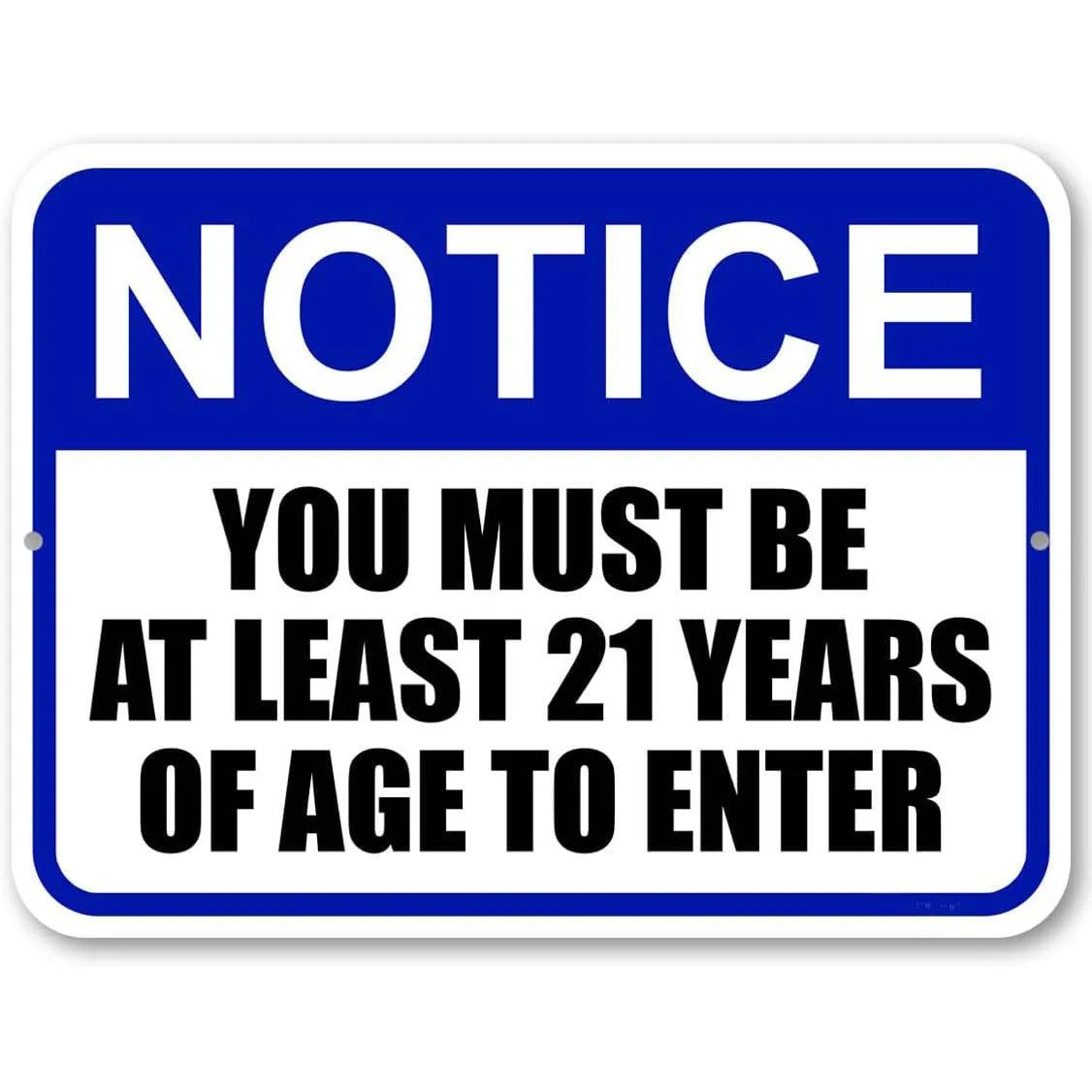 Vintage Notice Metal Tin Signs Posters Plate Wall Decor for Home Garden Bars Garage Cafe Clubs Retro Posters Plaque - Grand Goldman