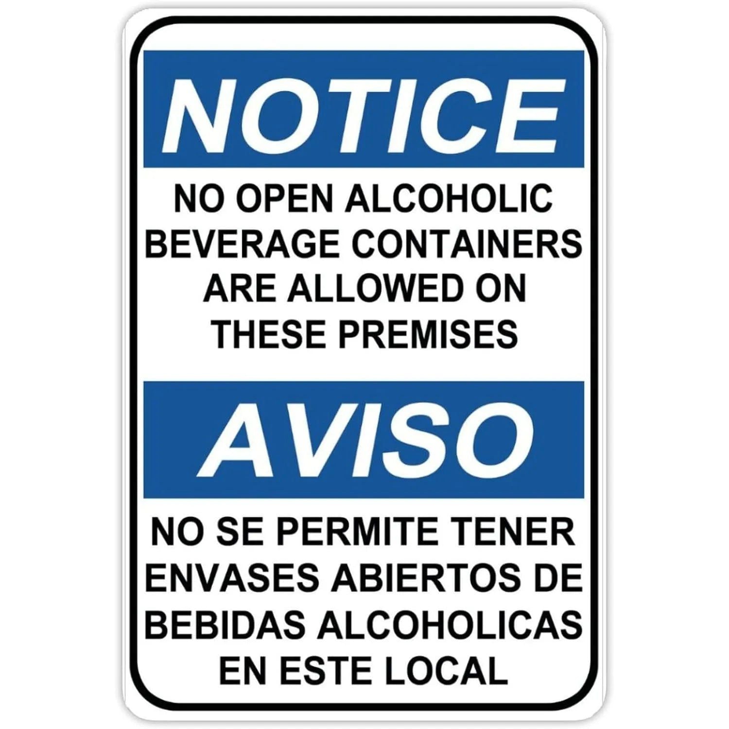 Vintage Notice Metal Tin Signs Posters Plate Wall Decor for Home Garden Bars Garage Cafe Clubs Retro Posters Plaque - Grand Goldman