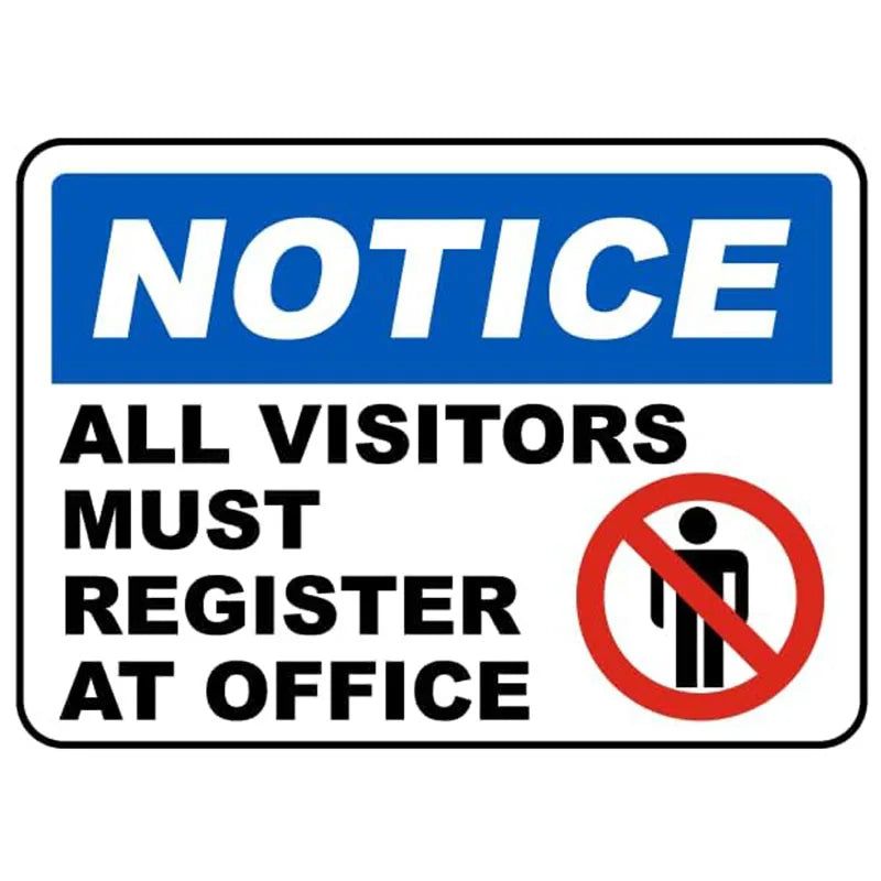 Vintage Notice Metal Tin Signs Posters Plate Wall Decor for Home Garden Bars Garage Cafe Clubs Retro Posters Plaque - Grand Goldman