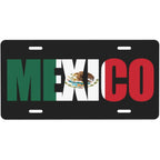 Vintage Plaque America Mexico Poland Ireland National Flags License Plates Metal Tin Signs Garage Bar Pubs Clubs Home Wall Decor - Grand Goldman