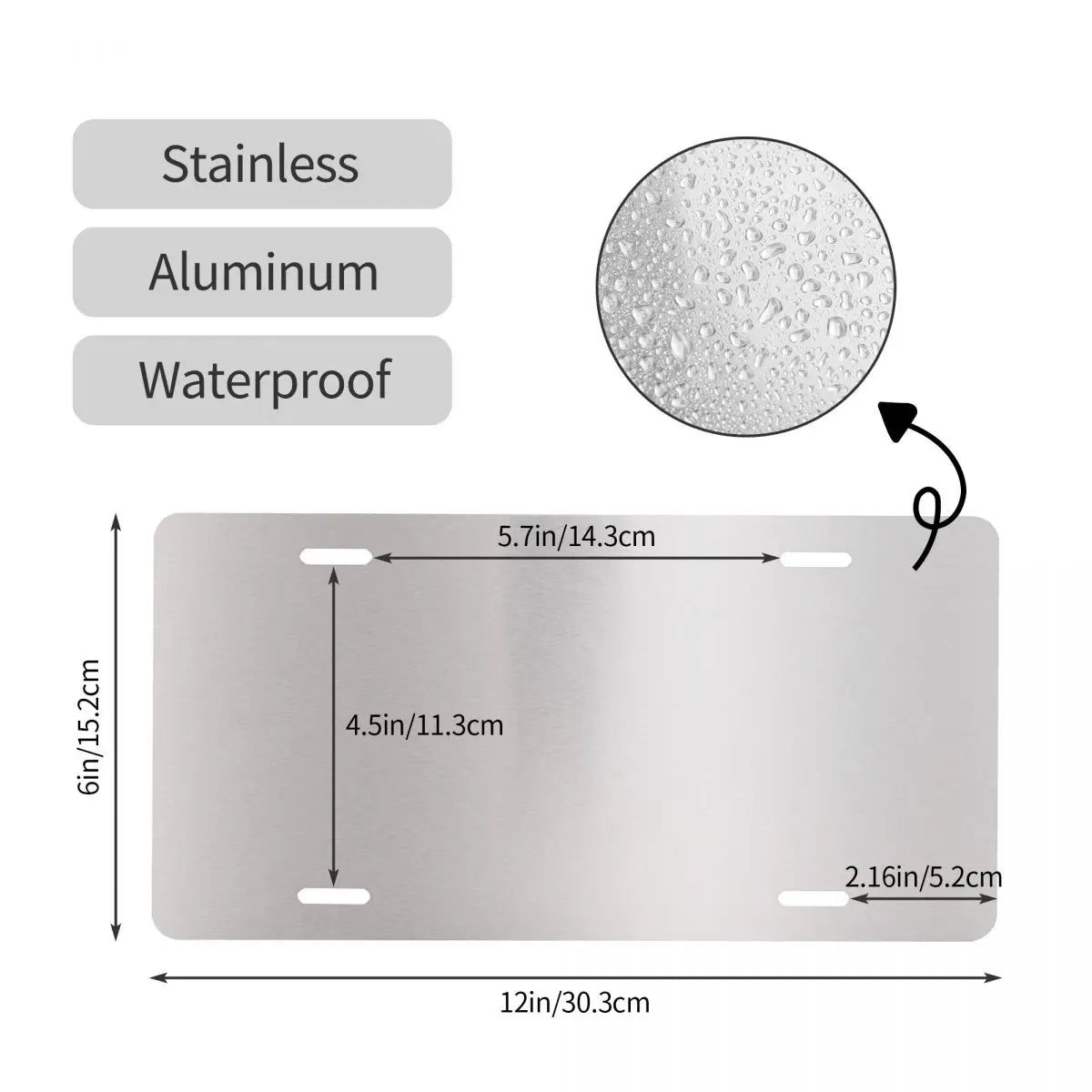 Vintage Plaque National Flags License Plate Spain Russia Netherlands Metal Tin Sign Garage Bar Pub Club Home Wall Decor 6X12Inch - Grand Goldman