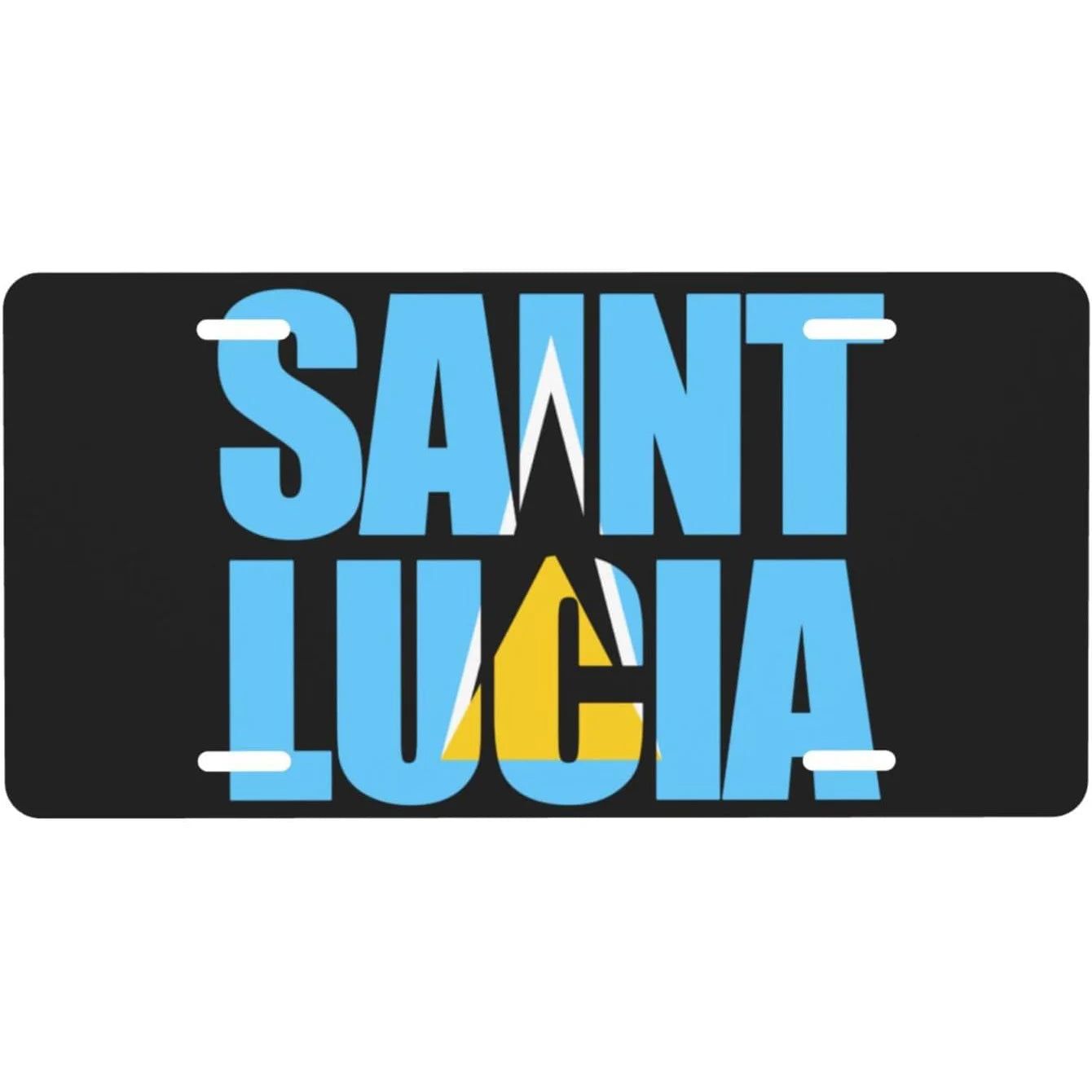 Vintage Plaque National Flags License Plate Spain Russia Netherlands Metal Tin Sign Garage Bar Pub Club Home Wall Decor 6X12Inch - Grand Goldman