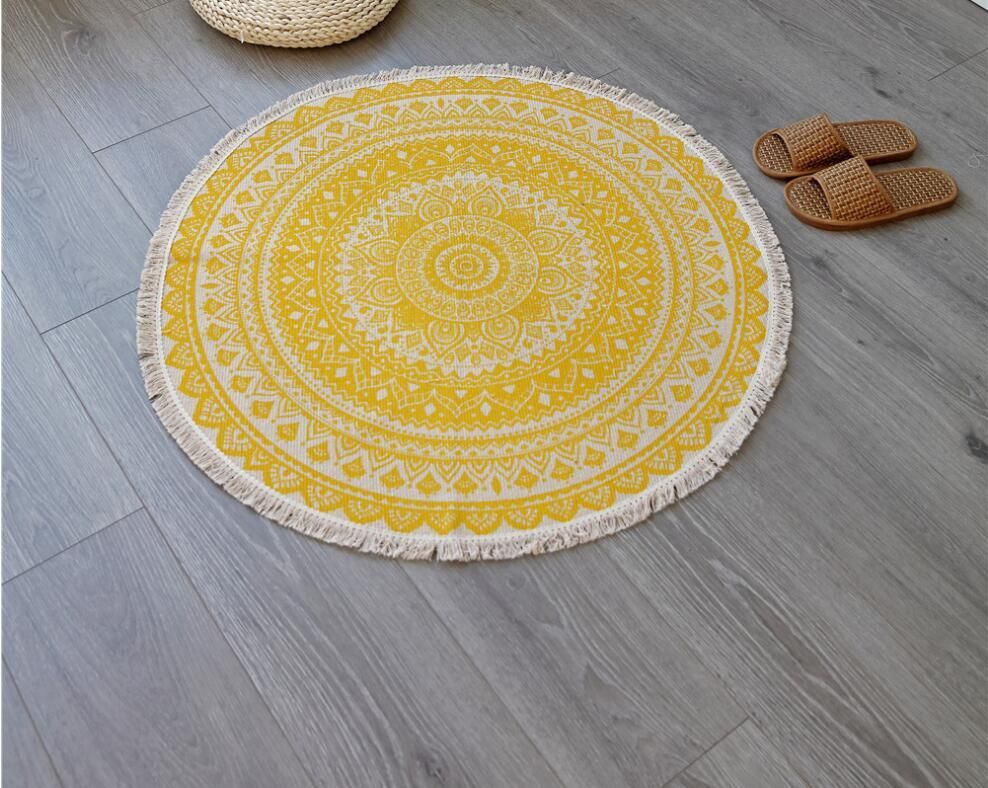 Vintage Quilted Cotton Carpet Bedroom Bed - Grand Goldman