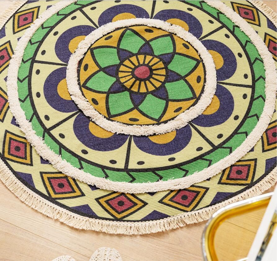 Vintage Quilted Cotton Carpet Bedroom Bed - Grand Goldman