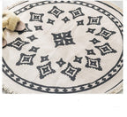 Vintage Quilted Cotton Carpet Bedroom Bed - Grand Goldman