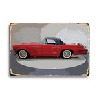 Vintage Vehicle Metal Tin Sign Plaque Retro Tin Painting Racing Car Posters Wall Art Stickers Home Bar Garage Decorative Plates - Grand Goldman