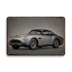 Vintage Vehicle Metal Tin Sign Plaque Retro Tin Painting Racing Car Posters Wall Art Stickers Home Bar Garage Decorative Plates - Grand Goldman