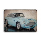 Vintage Vehicle Metal Tin Sign Plaque Retro Tin Painting Racing Car Posters Wall Art Stickers Home Bar Garage Decorative Plates - Grand Goldman