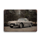 Vintage Vehicle Metal Tin Sign Plaque Retro Tin Painting Racing Car Posters Wall Art Stickers Home Bar Garage Decorative Plates - Grand Goldman