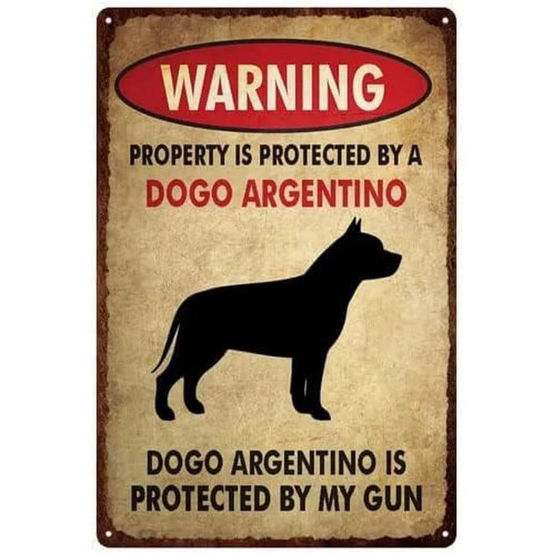 Vintage Warning Attention Notice Metal Tin Signs Posters Plate Wall Decor for Home Bars Garage Cafe Clubs Retro Poster Plaque - Grand Goldman