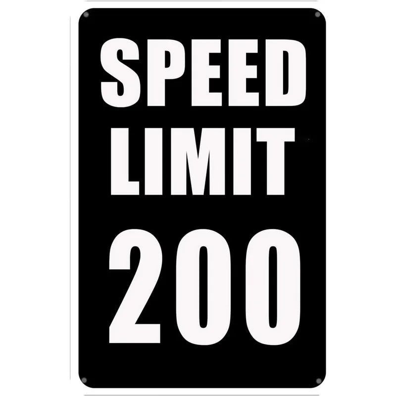 Vintage Warning Attention Notice Metal Tin Signs Posters Plate Wall Decor for Home Bars Garage Cafe Clubs Retro Poster Plaque - Grand Goldman