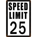 Vintage Warning Attention Notice Metal Tin Signs Posters Plate Wall Decor for Home Bars Garage Cafe Clubs Retro Poster Plaque - Grand Goldman