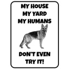 Vintage Warning Attention Notice Metal Tin Signs Posters Plate Wall Decor for Home Bars Garage Cafe Clubs Retro Poster Plaque - Grand Goldman