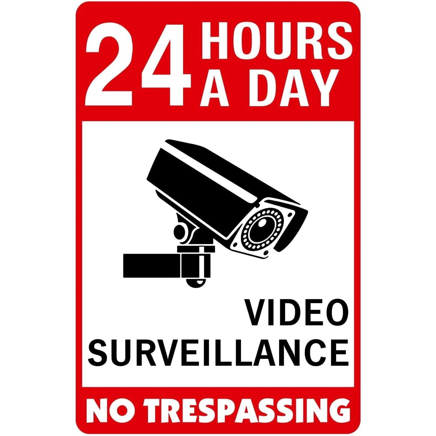 Vintage Warning Metal Tin Signs No Trespassing Posters Plate Wall Decor for Home Bars Garage Cafe Clubs Retro Poster Plaque - Grand Goldman