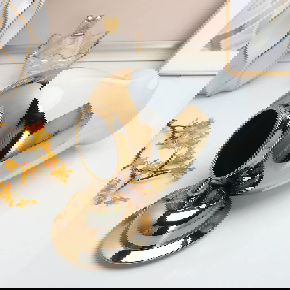 Vintage Bottle Gold Plated Ceramic General Jar Porcelain Ginger Jar Vase Handicraft Ornaments Tea Storage Tank Home Decoration - Grand Goldman