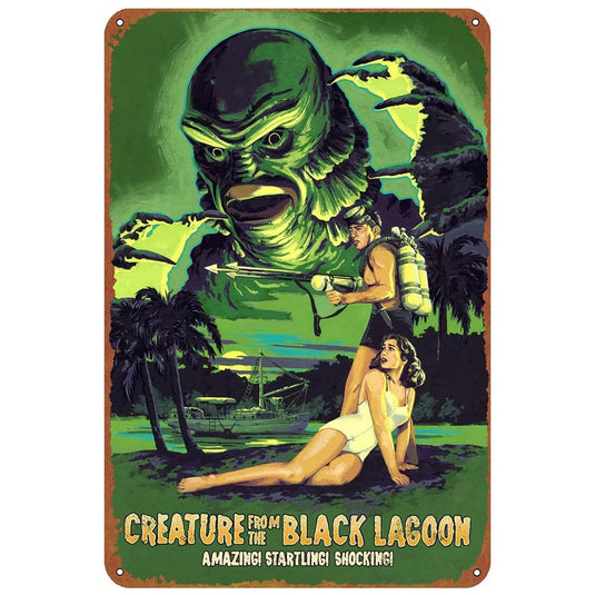 Vintage Game Movie Metal Tin Signs Plaque Plate Retro Wall Art Posters for Man Cave Bar Pub Clubs Cafe Iron Painting Decoration - Grand Goldman
