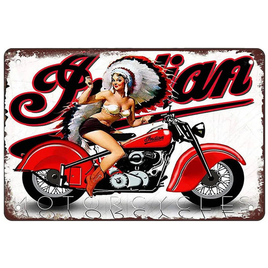 Vintage Metal Tin Signs Only Cool Grandpas Ride Motorcycle Wall Decor for Home Bars Garage Cafe Clubs Pubs Retro Posters Plaque - Grand Goldman