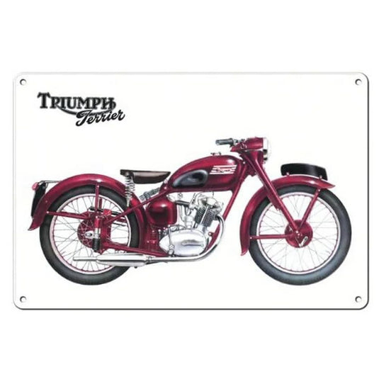 Vintage Motorcycle Metal Tin Signs Legends Never Die Indian BSA Gold Star Triumph IWall Decor for Home Bars Garage Cafe Clubs - Grand Goldman