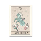 Vintage Tarot Cards Constellation Canvas Painting Poster - Grand Goldman