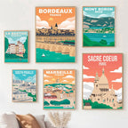 Vintage Travel Poster Canvas Painting Art Picture - Grand Goldman