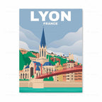 Vintage Travel Poster Canvas Painting Art Picture - Grand Goldman