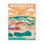 Vintage Travel Poster Canvas Painting Art Picture - Grand Goldman