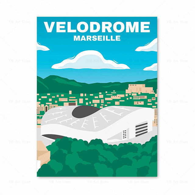 Vintage Travel Poster Canvas Painting Art Picture - Grand Goldman