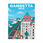 Vintage Travel Poster Canvas Painting Art Picture - Grand Goldman