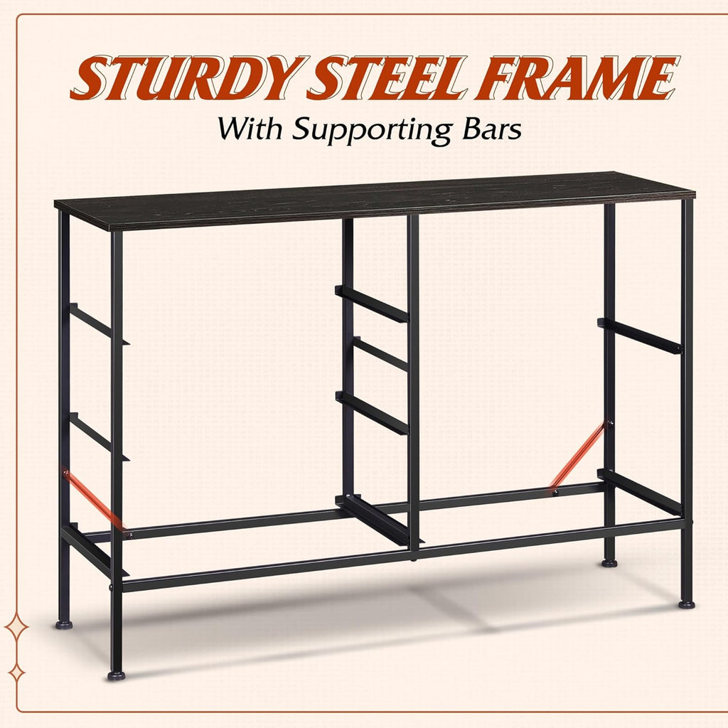 WLIVE Dresser for Bedroom with 5 Drawers, Wide Bedroom Dresser with Drawer Organizers, Chest of Drawers, Fabric Dresser for Living Room, Closet, Hallway, Charcoal Black Wood Grain Print - Grand Goldman