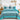 WONGS BEDDING Boho Quilt Set Queen Size, Light Blue Bohemian 3 Pieces Quilt Sets, Lightweight Summer Bedspread Coverlet Bedding Set for All Season (96"x90") - Grand Goldman
