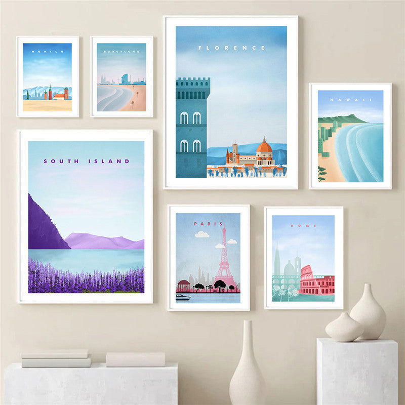 Wall Art Home Decor Poster Picture Canvas Painting - Grand Goldman