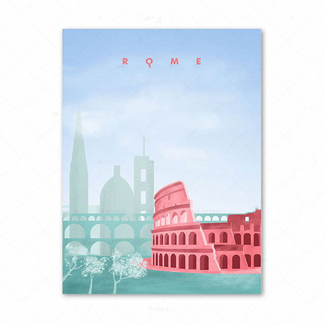 Wall Art Home Decor Poster Picture Canvas Painting - Grand Goldman