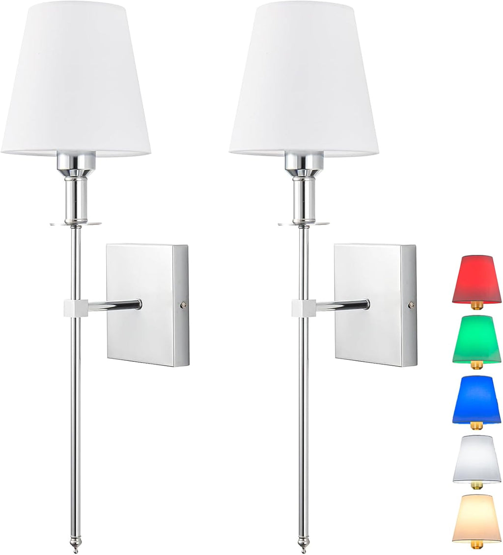 Wall Lights Battery Operated Wall Sconces Set Of 2，Indoor not Hardwired Fabric Shade Fixtures,Rechargeable Wireless Wall Sconces With Dimmable Remote Control,for Bedroom,Farmhouse ( Color : Gold ) - Grand Goldman