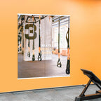 Wall Mirror Full Length Mirror for Wall,Home Gym Mirror 14''x12'' x 12PCS, Glass Frameless Body Mirror Wall-Mounted for Gym, Bedroom, Living Room, Over The Door - Grand Goldman