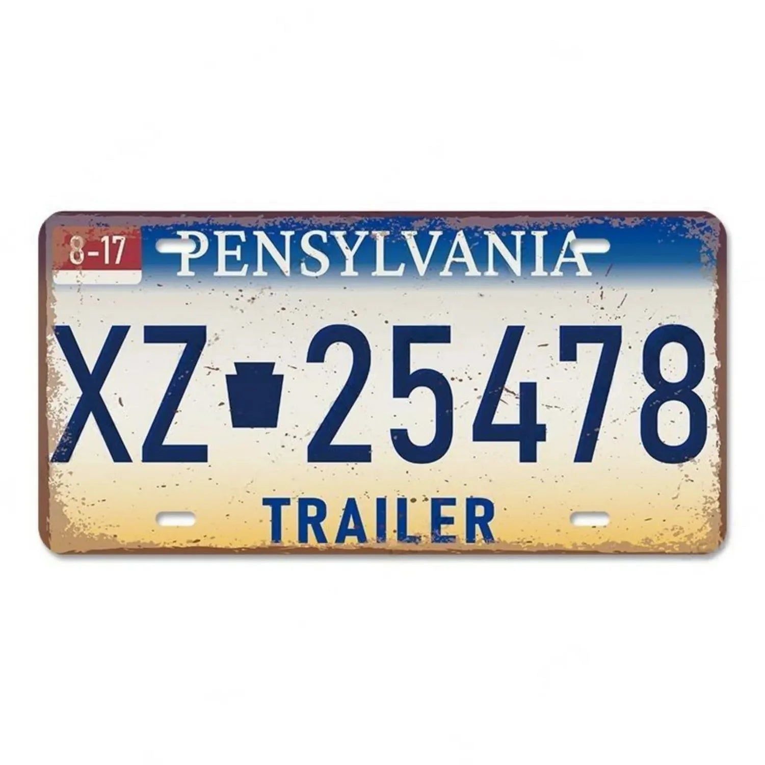 Washington New York Nevada Metal Tin Signs Vintage Plaque Auto License Plate Embossed Tag Garage Bars Pubs Clubs Home Wall Decor - Grand Goldman