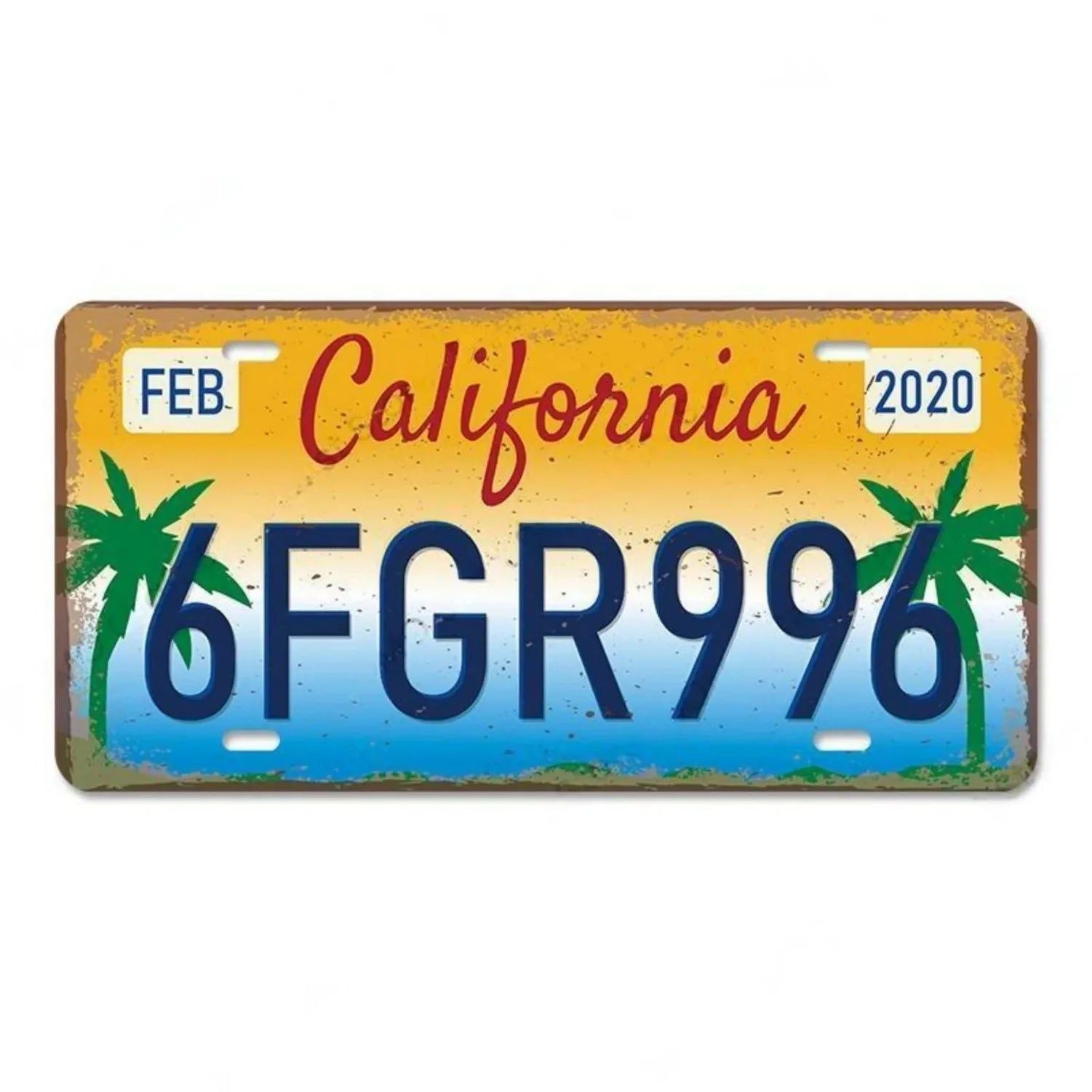 Washington New York Nevada Metal Tin Signs Vintage Plaque Auto License Plate Embossed Tag Garage Bars Pubs Clubs Home Wall Decor - Grand Goldman