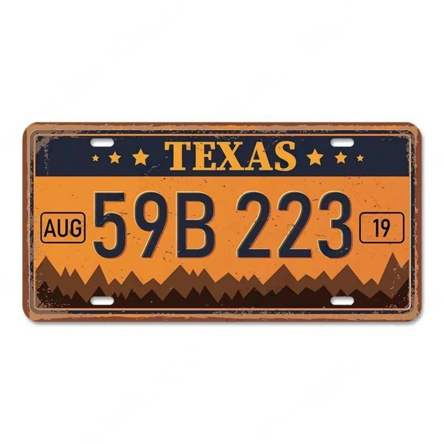 Washington New York Nevada Metal Tin Signs Vintage Plaque Auto License Plate Embossed Tag Garage Bars Pubs Clubs Home Wall Decor - Grand Goldman