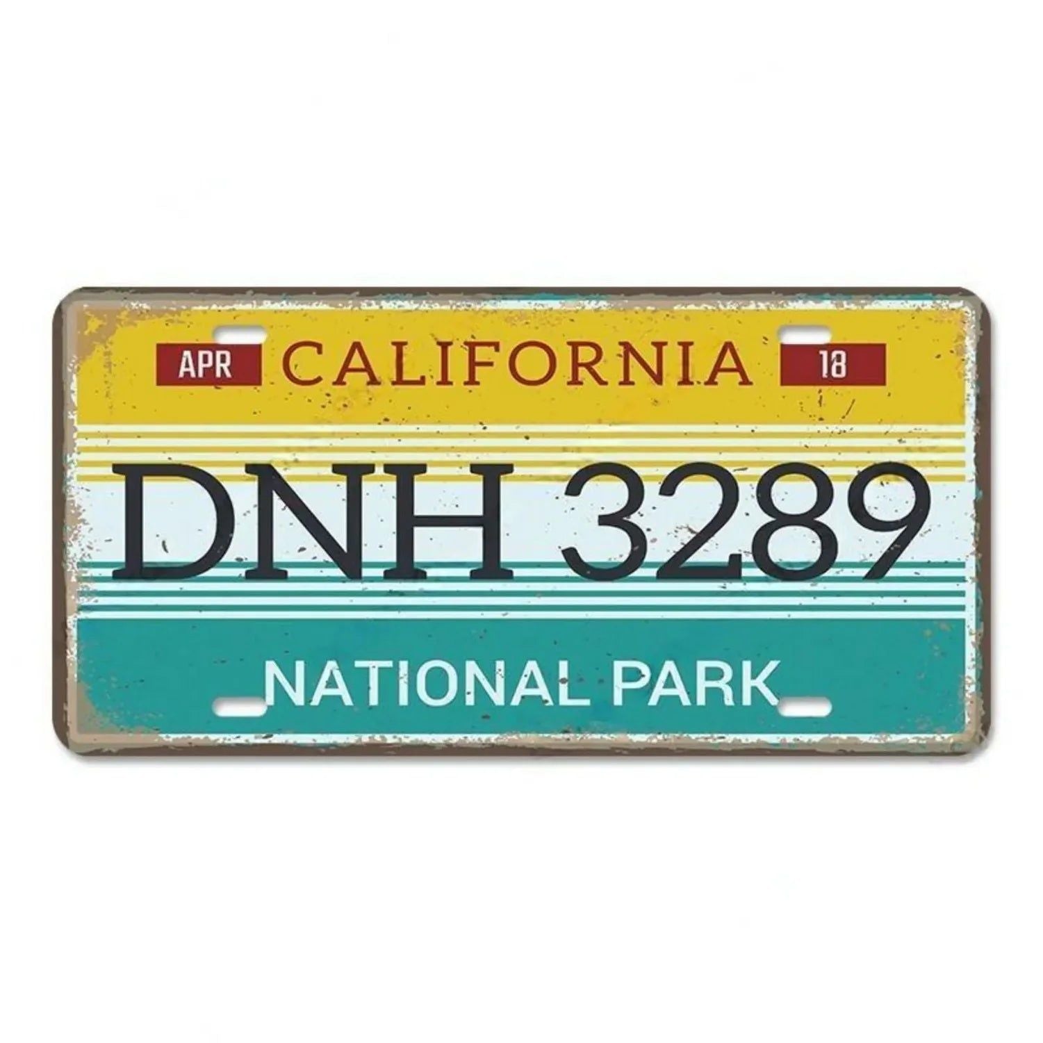 Washington New York Nevada Metal Tin Signs Vintage Plaque Auto License Plate Embossed Tag Garage Bars Pubs Clubs Home Wall Decor - Grand Goldman