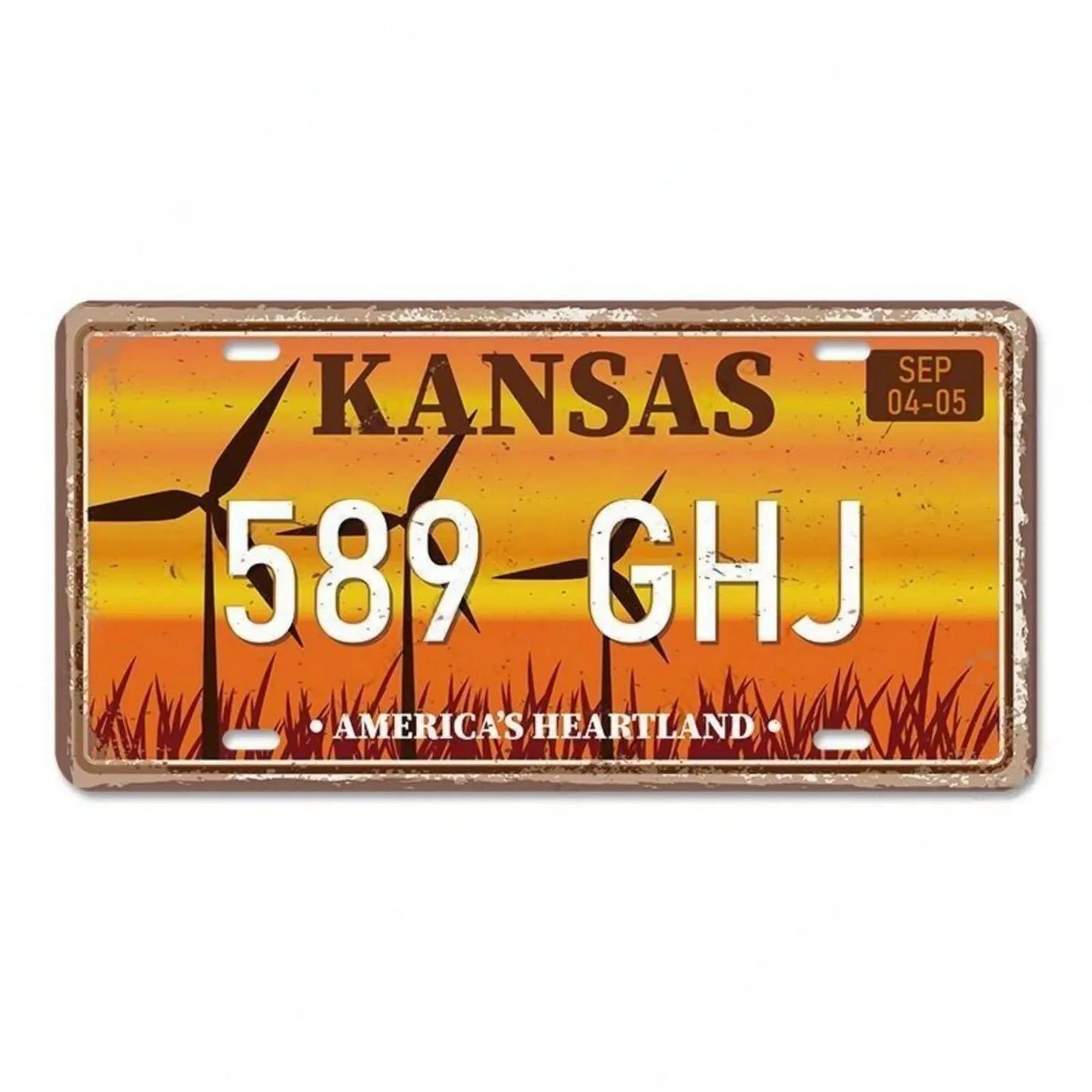 Washington New York Nevada Metal Tin Signs Vintage Plaque Auto License Plate Embossed Tag Garage Bars Pubs Clubs Home Wall Decor - Grand Goldman