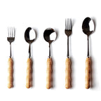 Western steak, knife, fork and spoon - Grand Goldman