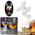 Whisky Stone Whisky Stones Glass Wooden Gift Box - Grand Goldman