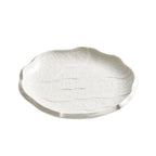 White Plate Western Foodsteak Plate Household Ceramic Dishes - Grand Goldman