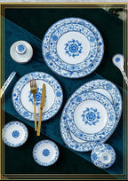 Wholesale European Simple Fengyu Classic Enamel Porcelain Dinnerware Sets - Grand Goldman