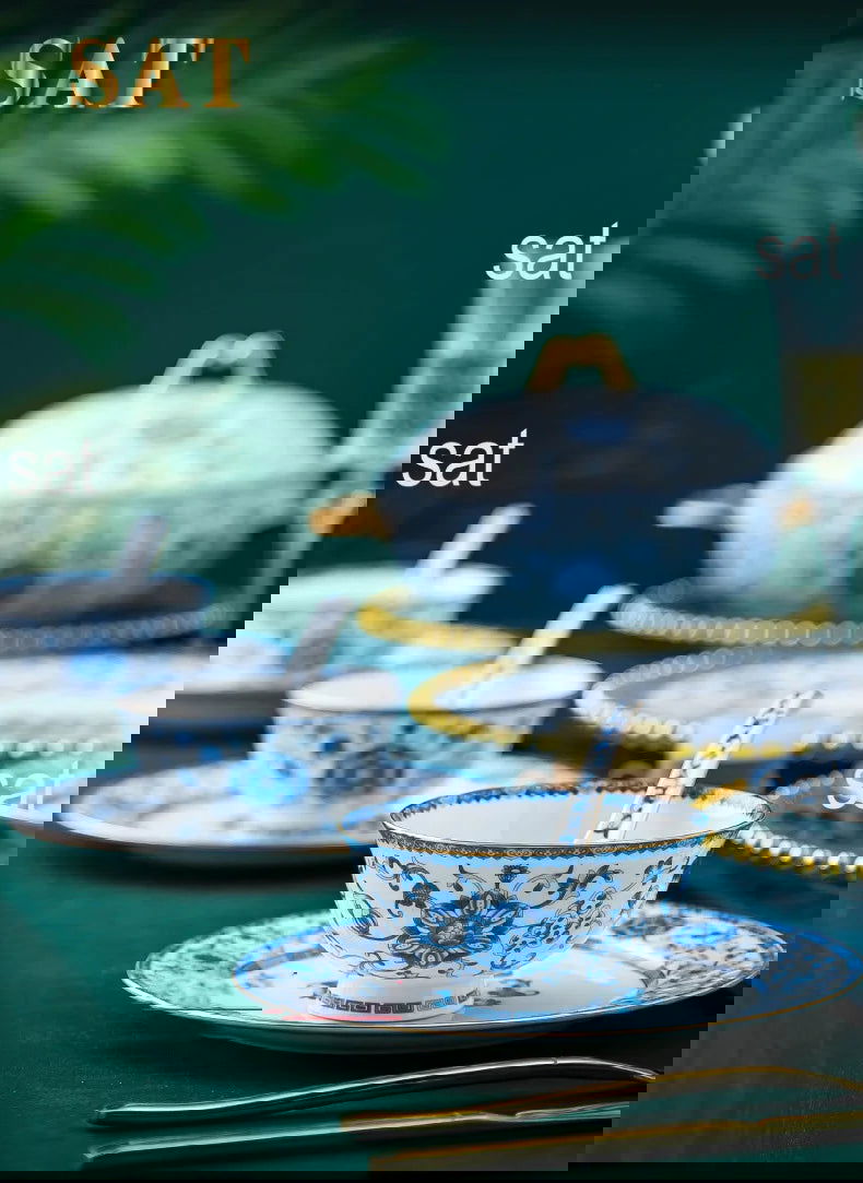 Wholesale European Simple Fengyu Classic Enamel Porcelain Dinnerware Sets - Grand Goldman