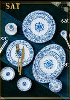 Wholesale European Simple Fengyu Classic Enamel Porcelain Dinnerware Sets - Grand Goldman