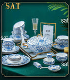 Wholesale European Simple Fengyu Classic Enamel Porcelain Dinnerware Sets - Grand Goldman